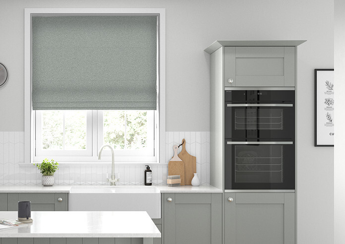 Carina, Slate - Roman Blind - Image 3